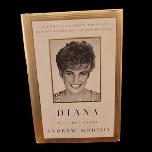 Diana Her True Story Hardcover Book